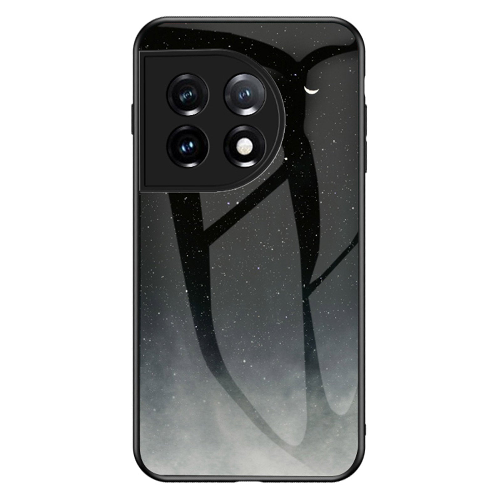 Cell Phone Case for OnePlus 11 5G Tempered Glass PC TPU Starry Sky Pattern Printing Protective Cover Cell Phone Case for OnePlus 11 5G Tempered Glass PC TPU Starry Sky Pattern Printing Protective Cover